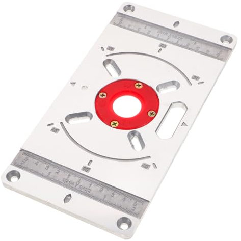 Gadpiparty Placa De Inserción Para Fresadora De Tabla De Enrutador Para De Carpintería Máquina De Recorte Eléctrica Placa Base Para Enrutador