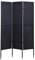 Mendler Garten-Paravent HWC-J14AM, Raumteiler Trennwand Sichtschutz, Metall 200x121cm - schwarz