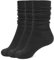 CLOSEMATE 3 Paar Kniestrümpfe Damen Lange Slouch Socken Baumwolle Stulpen Beinwärmer Beinstulpen Slouchy Socks 35-38 39-42 Einheitsgröße 3Schwarz