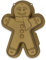 CÉCOA - Gingerbread Man Cake Tin - 100% Silicone - Christmas Cake Mould - High Quality - Non Stick - BPA Free - Perfect Cooking and Easy Release