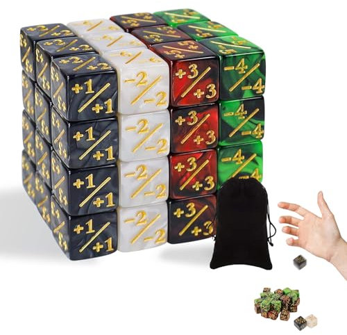48 pezzi dadi Magic The Gathering, per giochi di carte, riunioni di famiglia