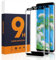 Carantee 2 Stück 3D Schutzfolie für Panzerglas für Samsung Galaxy S8, Ultradünn Anti-Blasen Galaxy S8 Displayschutzfolie, Anti-Fingerabdruck Wasserdicht Panzerglasfolie Schutzglas