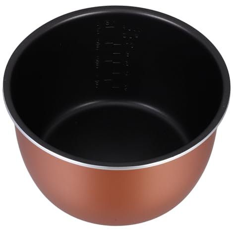 SOLUSTRE Non-stick Rice Cooker Inner Pan 5l Aluminum Alloy Replacement Electric Pressure Cooker Liner High-temperature Resistant Inner Pot for Rice Cooking