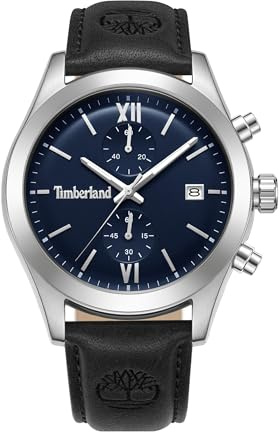 Timberland - Armbanduhr Date Ripgorge - Quartz Uhrwerk - Gehäusebreite: 44 mm - Edelstahl - 5 ATM