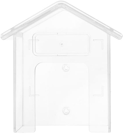 Doorbell Waterproof Cover Transparent Pc Rainproof Shield for Indoor Outdoor Use Easy Installation Fits Various Doorbell Models