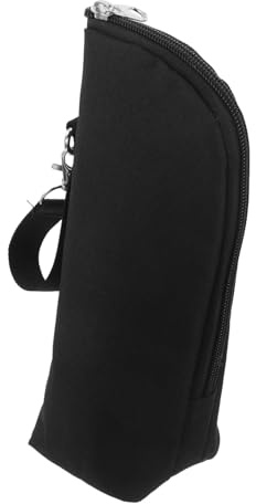 BESPORTBLE Tragbarer Flaschenbeutel Aufbewahrungstasche für Wasserbecher Aufbewahrungstasche für Flaschenwärmer Tasche Kühltaschen für Babyflaschen Oxford-Stoff Schwarz