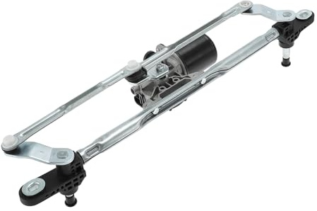 TUCKBOLD 46804523 Front Windscreen Wiper Motor w/Linkage for Fiat Panda II | for Hatchback 169 Mk2 2003-2012, 5 Pin, Front Windshield Wiper Motor Transmission Linkage Assemblies