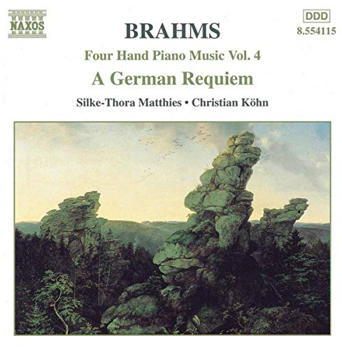 Brahms: Requiem Four Hand Piano Music Vol. 5
