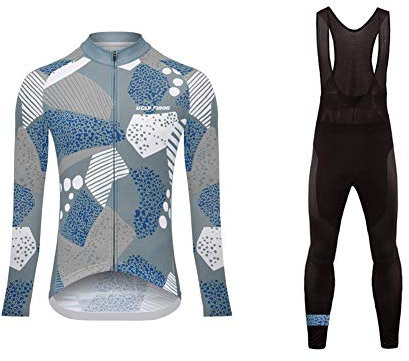 UGLY FROG Damen Radfahren Langarm Radfahren Jersey Winter with Fleece eine Menge Farben Antislip Ärmel Cuff Road Bike MTB Top Riding Shirt