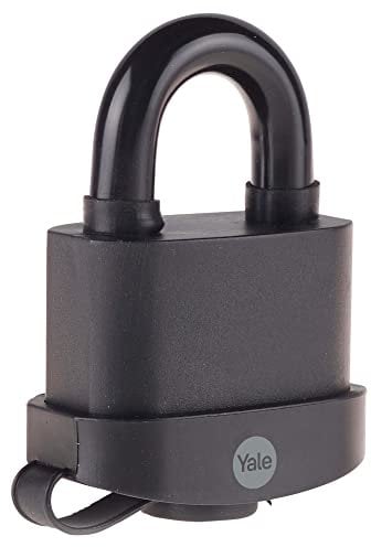 Yale Cadenas de haute sécurité résistant aux intempéries Y220B/71/130/1 corps 70mm, arc en acier durci, 3 clés