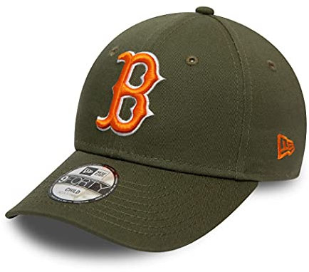 New Era Boston Red Sox MLB Cap Kinder Basecap Kappe verstellbar Baseball grün - Youth