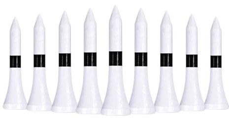 LIKOSO Bambus Golf Tees 100 Stück 38mm Tee Golf Zubehör