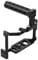 Andoer Camera Cage + Handle Kit Aluminum Alloy with Dual Cold Shoe Mount 1/4 Inch Screw Compatible with Canon EOS 90D/80D/70D DSLR Camera