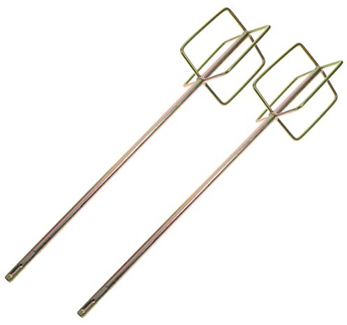 Operitacx 2stücke Elektrische Rührstäbe Für Bohrmaschinen Für Farben Zement Und Epoxidharze Robustes Elektrowerkzeug-zubehör Für Baustellen Und Heimwerkerprojekte