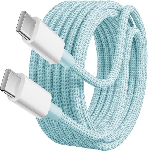 Txtcu USB C auf USB C Kabel 1M, 60W Typ C Ladekabel Schnellladekabel Phone 15 Ladekabel Kompatibel for Phone 15/Plus/Pro Max, Samsung Galaxy S24 S23 S22, Pixel 7 Pro, MacBook Pro 2021, iPad Pro