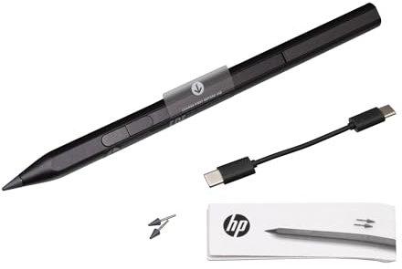 M23864-001 Original HP Tilt Pen MPP 2.0 Noir pour Omen 15-ek1000, Pavilion 15-eh1000, Envy x360 Convertible 15-eu0000