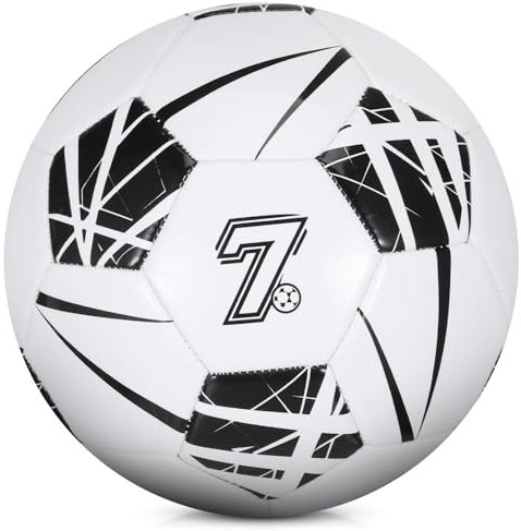 KWJEIULSOQ Fussball Grösse 5, Fußball Kinder Unisex, langlebig Fussball Größe 5, Fußball für Team, Fussball 5 Grösse für den Amateur- und Profi-Jugendliche und Erwachsene
