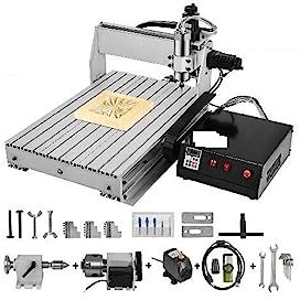 3/4 Router di CNC 6040/3040/3020 Incisore Porta USB Fresatura Macchina for Incisione PVC 3D Intaglio Macchina for la Lavorazione del Legno Migliora l'efficienza(3 CNC 3020)