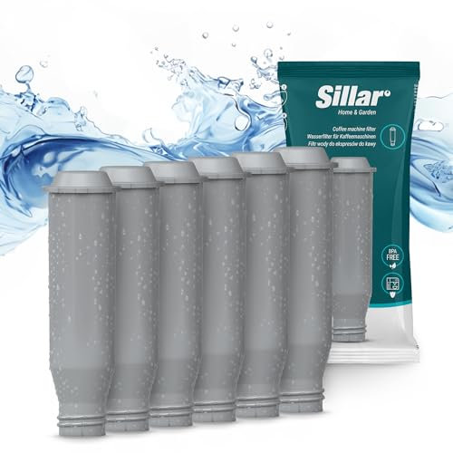 Sillar Wasserfilter fur Kaffeemaschinen, 6 Pack Wasserfilter Ersatz für F088, NIRF 700, PRO AQUA | Erhöht die Lebensdauer Gerätes | Kompatibel mit Kaffeemaschinen Modelle von Krups, Nivona, Melitta