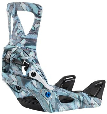Burton Damen Step On Re:Flex Snowboard Bindungen, Blue Butterflies, L