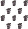 Interruptor bipolar 2P 16A 220 V, compatible con Bticino Living, compatible con Vimar Plana (10 unidades, negro)