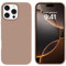 VENINGO for iPhone 16 Pro Case, Slim Soft Silicone Gel Rubber Shockproof Bumper Full Body 360 Protective Anti Slip Flexible Thin Case for iPhone 16 Pro,Desert Titanium
