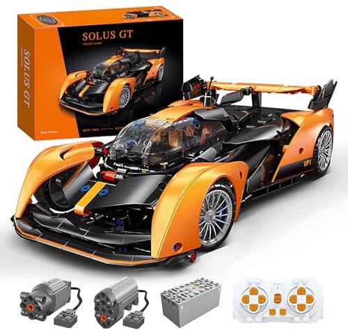 MOCBROPCS Kit de Construction de Voiture télécommandée, Jouet de Construction Solus GT 1:14, Compatible avec Technic, Cadeaux de Collection pour Les 10-16 Ans et Les Adultes (817 pièces)