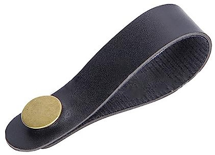 Limtula Vintage Leather Guitar Strap Button Headstock Adapter Tie Guitar Neck Strap for Acoustic, Ukulele Strap & Mandolin