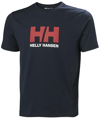 Helly Hansen Herren HH Logo T-Shirt 3.0, Marineblau, L