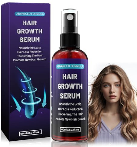 RosmarinöL Haare,Spray für Männer/Frauen,haarwachstum beschleunigen,Verhindert Haarausfall,Mit Biotin und Rosmarin für Haarwachstumsöl, haaröl wachstum,bart wachstum,Sanft,Trocken,60ml