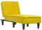 Kangmusi Chaiselongue Gelb Samt, kangmusi352839