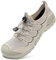 IceUnicorn Barfuss Schuhe Damen Fitnessschuhe Wasserschuhe Herren Strandschuhe Leichte Atmungsaktiv Sommer(Gewinner Beige,39EU)