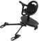 WindWilder Marchepied universel pour poussette - Noir - Avec siège jusqu'à 50 kg - Accessoire de poussette pour enfants de 2 à 6 ans