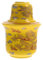 GLEAVI 1 Set scaldavivande kit caldo liquore bollitore caldo per liquori strumenti per l'uso di liquori bicchiere per bere liquori bollitore scalda liquori ceramica Giallo