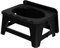 KiBcsLic Toilette Portatile per Esterni, Contenitore da Viaggio Ideale per E Campeggio, S Black
