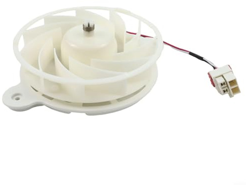 Zilimontt DA31-00287B Kühlschrank-Lüftermotor, DC12 V, 0,21 A, 1870 U/min, kompatibel mit Samsung-Kühlschrankmodellen, langlebige Kunststoff- und Metallkonstruktion, effiziente Kühlung