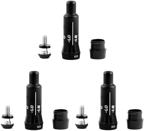 MOOKEENONE Golf-Hülsenadapter aus Aluminium (0,335) für Ping G430 G410 SFT G425 G410 Plus Driver & Fairway, 3 Stück