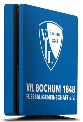 DeinDesign Skin kompatibel mit Sony Playstation 4 Slim Folie Sticker VFL Bochum Offizielles Lizenzprodukt Bundesliga