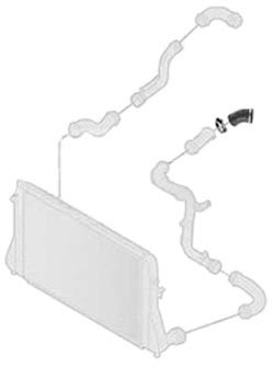 Borg & Beck BTH1160 Turbo Hose To Fit VAG A3 TT Leon Eos Golf 04-