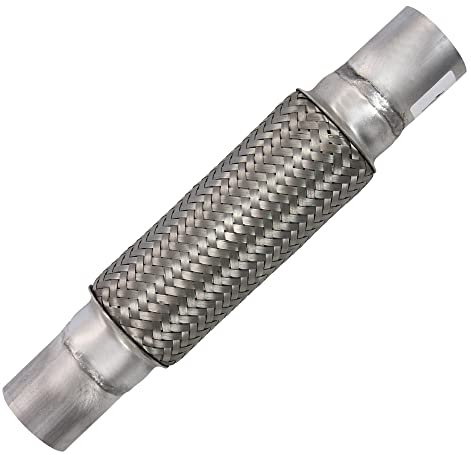 BESTPRICE ATP 1x Flexrohr Auspuffrohr mit Anschlussrohr Inner braid 45 x 200 mm