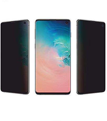 Arrivly Anti-Spähen Panzerfolie für Samsung Galaxy S10+ Blickschutzfolie Privacy Screen Protector [Anti-Spy] TPU Film Blickschutz Folie Kratzfest Sichtschutzfolie [Kein Glas] (Galaxy S10+)