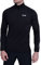 TCA Men's Winter Run Half-Zip Long Sleeve Running ReflectiveTraining Workout Outdoor Athletic Top - Black Stealth, L