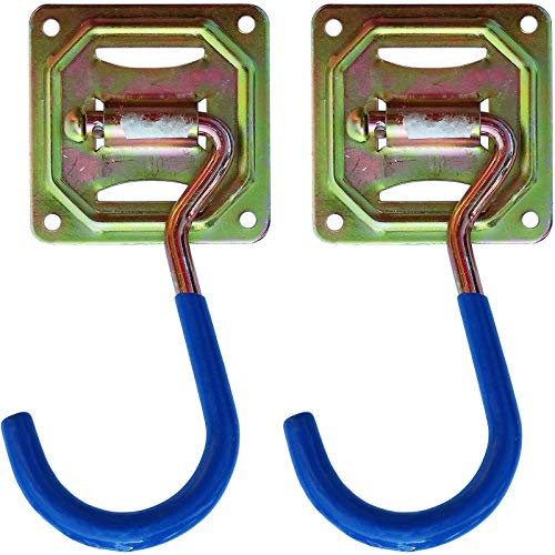 2 Ganci Bici Sostegno Supporto Biciclette Gancio a Muro soffitto portabici portabicicletta Coppia