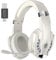 PHOINIKAS Cuffie Gaming Wireless per PS4/PS5/Switch/PC/Telefono Cellulare/Laptop/Tablet, Dongle USB e Tipo C da 2,4GHz, Microfono con Cancellazione del Rumore Staccabile, Stereo 7.1, Luce LED