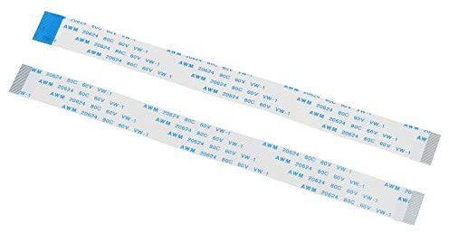 sourcing map 5 Set FPC FFC 24Pin Schleife Kabel 0.5mm 150mm A Typ B Typ für Laptop LCD Monitor