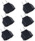 VGUARD 6X Reiseadapter für Europa-Stecker in USA-Dose, US Reisestecker EU USA Adapter travel Plug usa Typ A Steckdosenadapter perfekt für Reisen ins Ausland - Für USA, Kanada, Mexiko, Schwarz