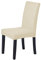 Veakii R Stuhlhussen 6 Stück Elastische Moderne Beschützer Stuhlhussen, Stuhl Abdeckungen für Haus Esszimmer Moderne Hochzeit Bouquet, Hotel, Restaurant Dekor (Beige, 6 Stück)