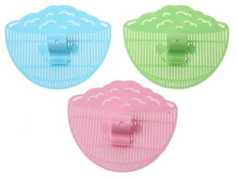 Forieru 3Pcs Plastic Clip-On Strainer, Bowl-Shaped Pasta Colander For Pots & Bowls – Universal Rice Sieve, Noodle Strainer For Vegetables, Fruit, Camping & Kitchen Use
