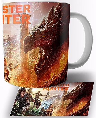 Monster Hunter Milla Jovovich Keramik Becher 325ml Tasse Mug