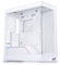 Phanteks NV5 (PH-NV523TG_DMW01) Showcase Mid-Tower Chassis, hohe Luftstromleistung, integrierte D/A-RGB-Beleuchtung, nahtloses gehärtetes Glasdesign, 8 Lüfterpositionen, Weiß